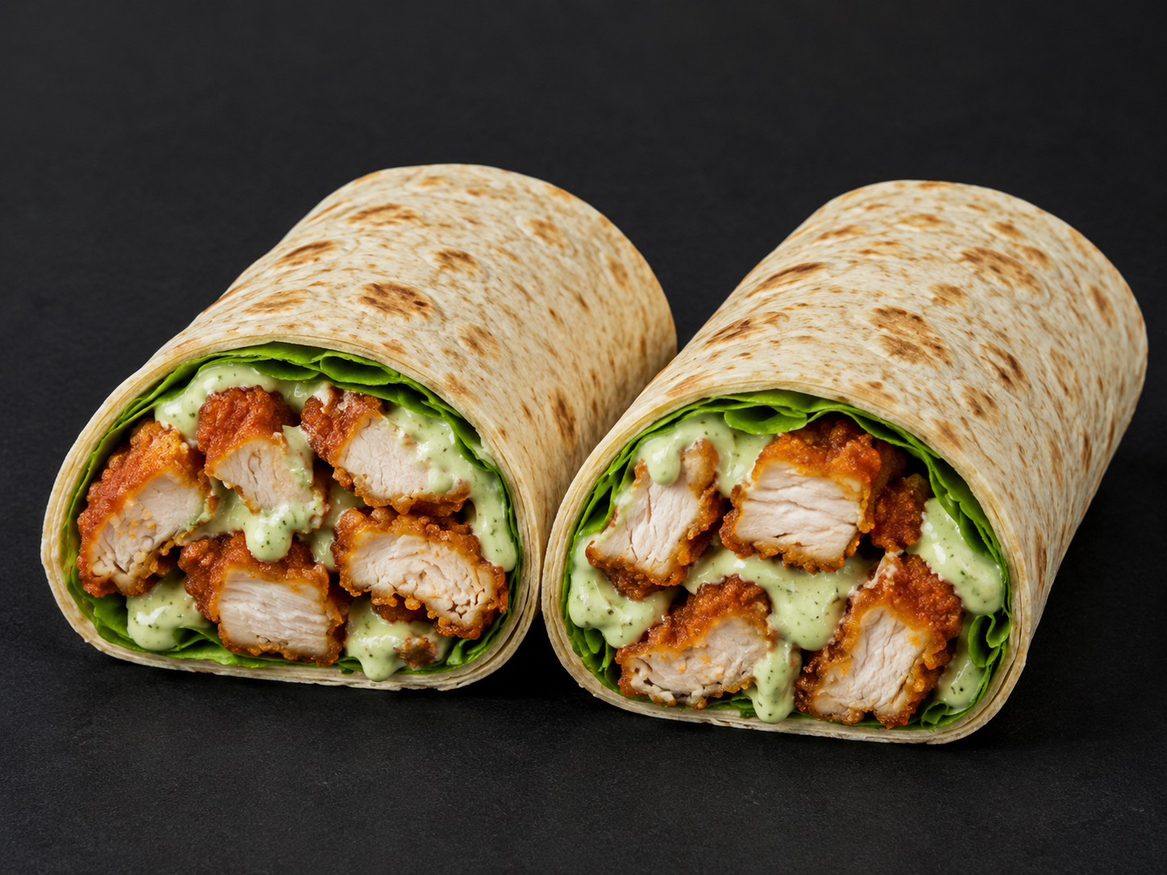 16. Buffalo Chicken Wrap.