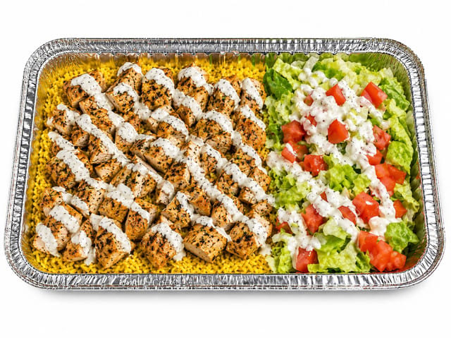 Chicken Over Rice.