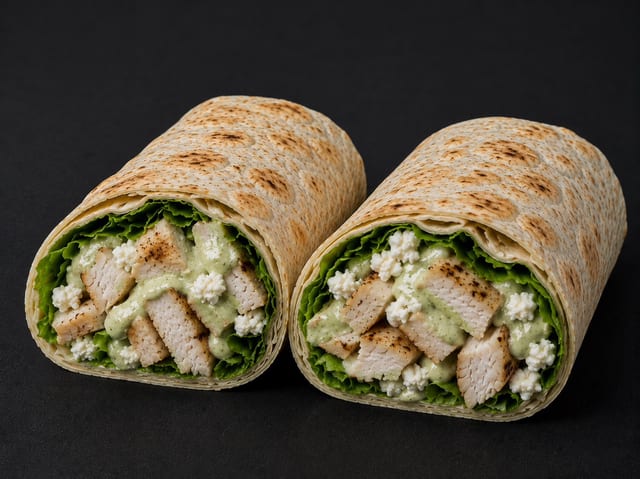 22. Spicy Grilled Chicken & Goat Cheese Wrap.