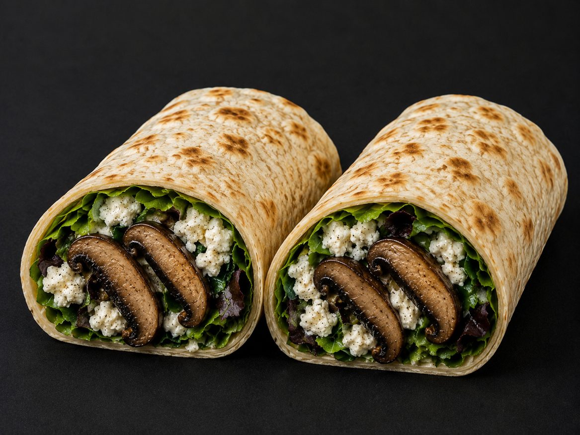 5. Goat Cheese Wrap.
