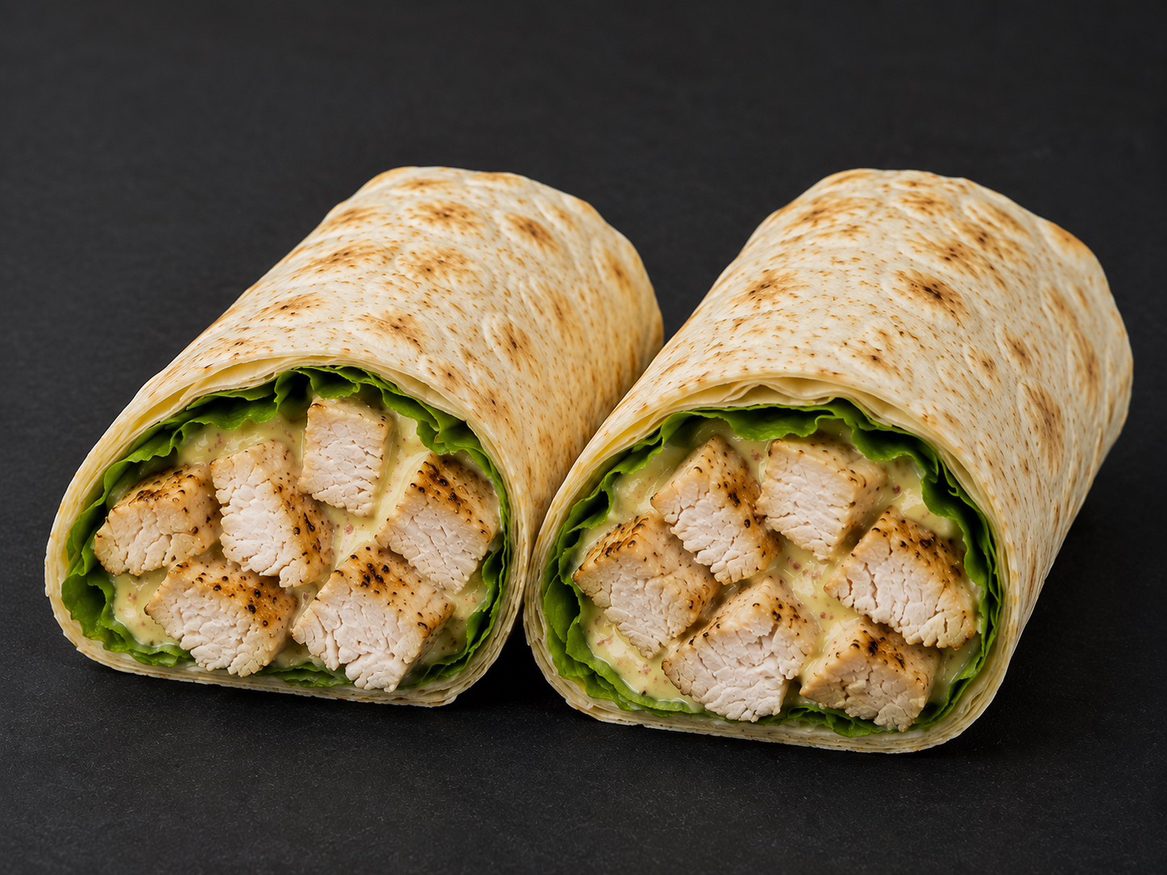 12. Honey Grilled Chicken Wrap.