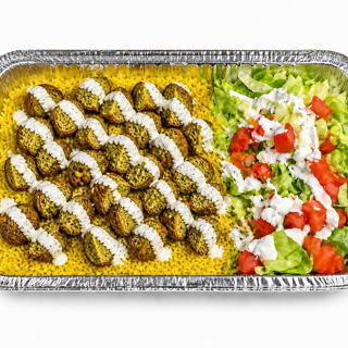Falafel Over Rice