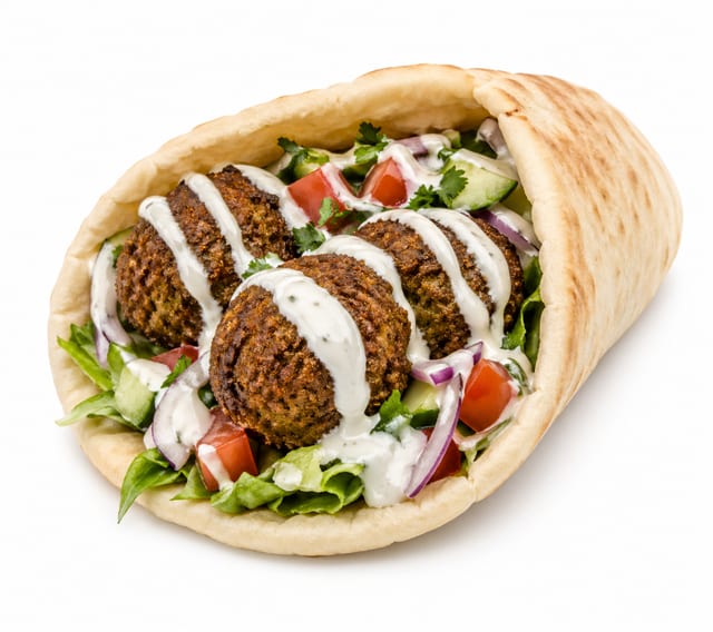 Falafel Gyro.