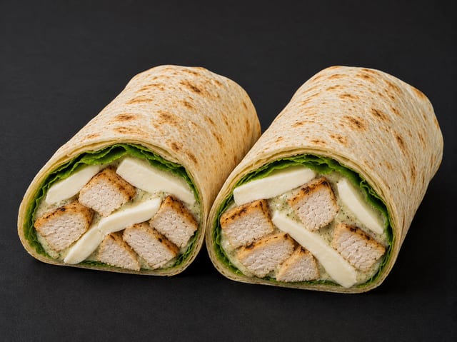 18. Grilled Chicken & Fresh Mozzarella Wrap.