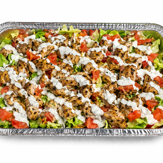 Chicken Over Salad