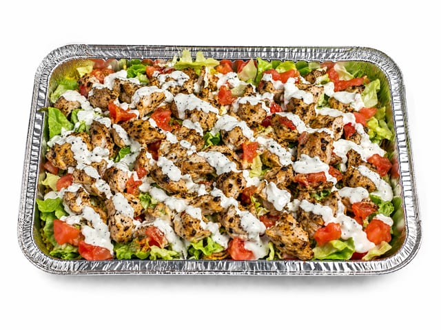 Chicken Over Salad.
