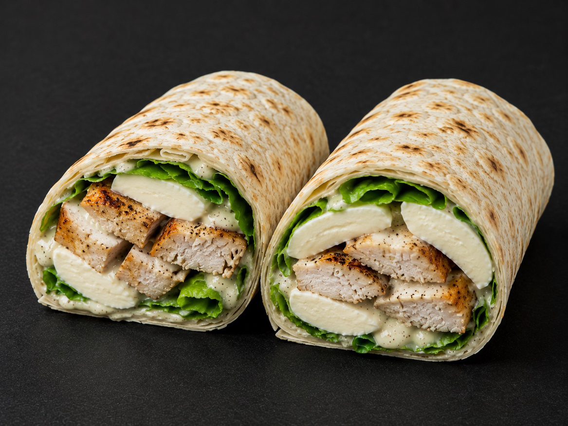 13. Grilled Chicken & Fresh Mozzarella Wrap.