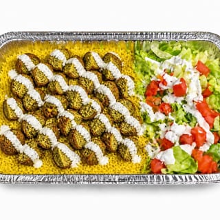 Falafel Over Rice