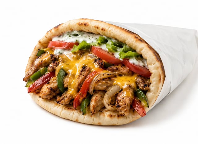 Chicken Steak Gyro.
