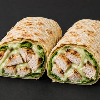 14. Spicy Grilled Chicken Wrap
