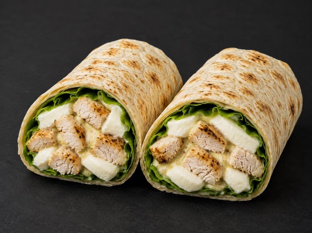 20. Honey Grilled Chicken & Fresh Mozzarella Wrap.