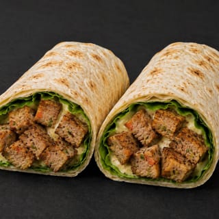 19. Veggie Burger Wrap
