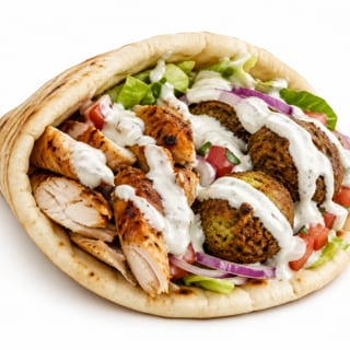 Chicken & Falafel Gyro
