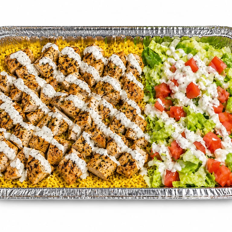 Delicious Chicken Wraps Await