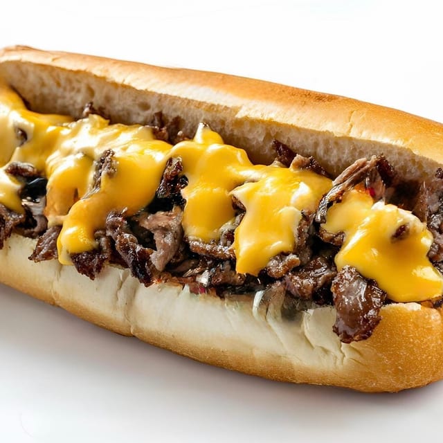 Philly Cheesesteak Sandwich.