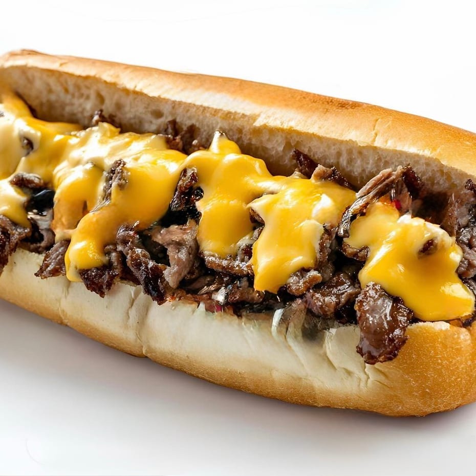 Philly Cheesesteak Sandwich.