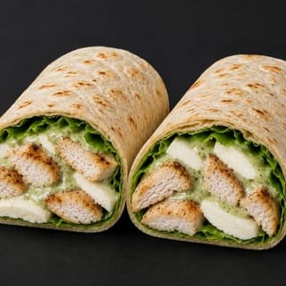 Spicy Grilled Chicken & Fresh Mozzarella Wrap