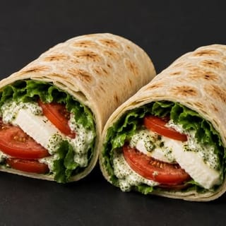 Fresh Mozzarella, Tomato & Basil Wrap
